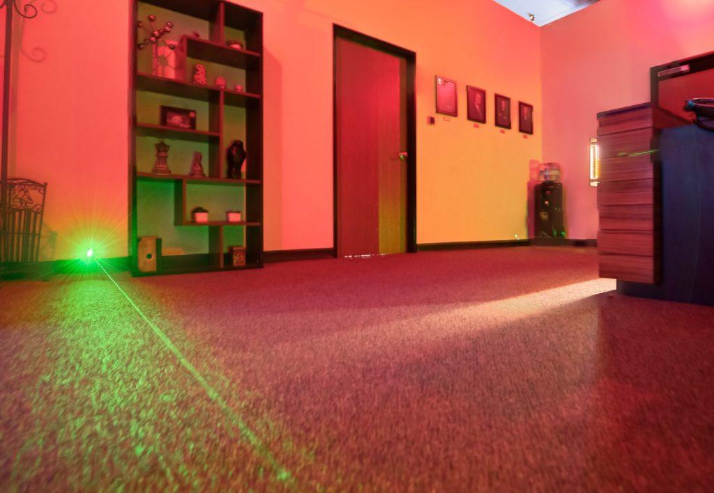 Operation: X-13 escape room environment at Trapped Las Vegas