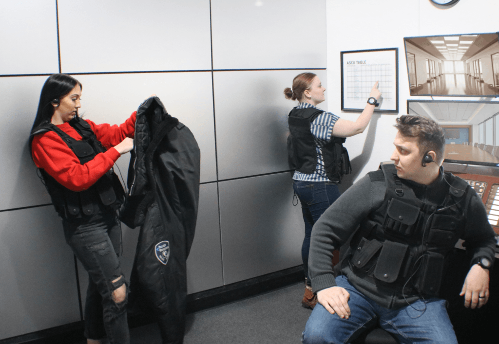 Operation: X-13 escape room environment at Trapped Las Vegas