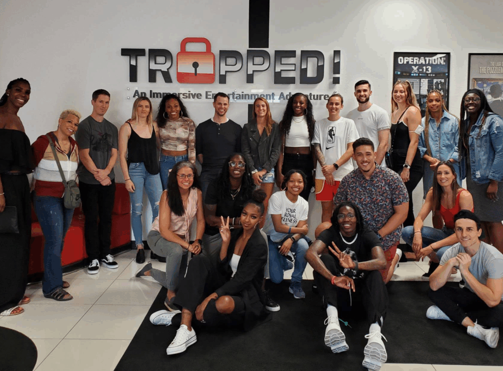 Group event at Trapped! Escape Room Las Vegas