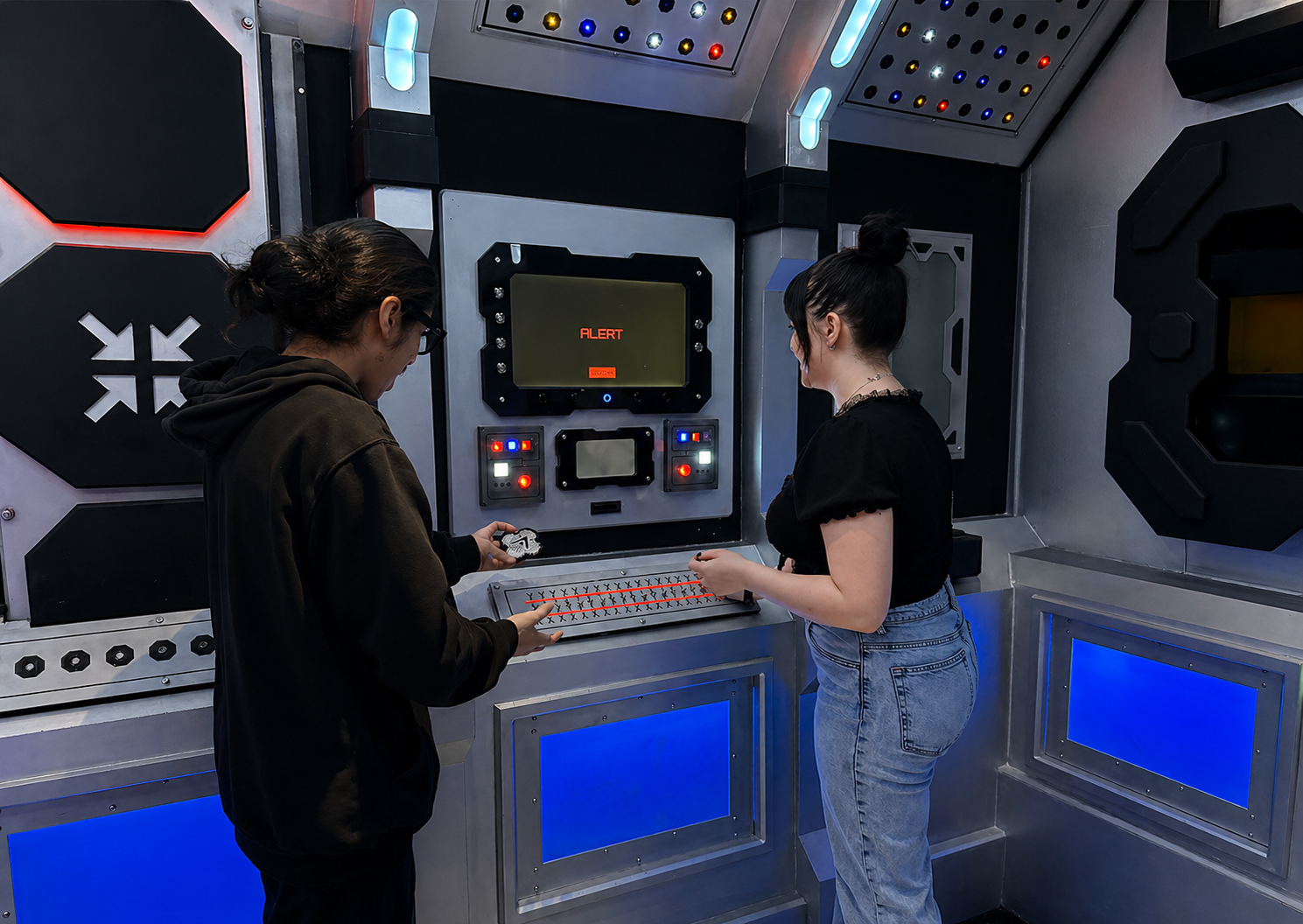Project Zeta: The Human Experiment escape room set